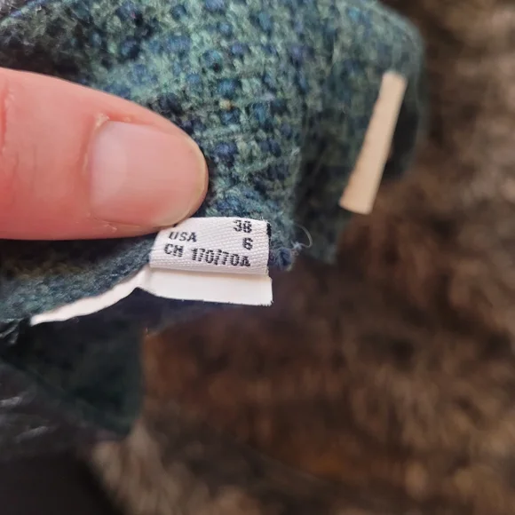 Pinko Skirt Womens size 6 Green Mini - Picture 9 of 10